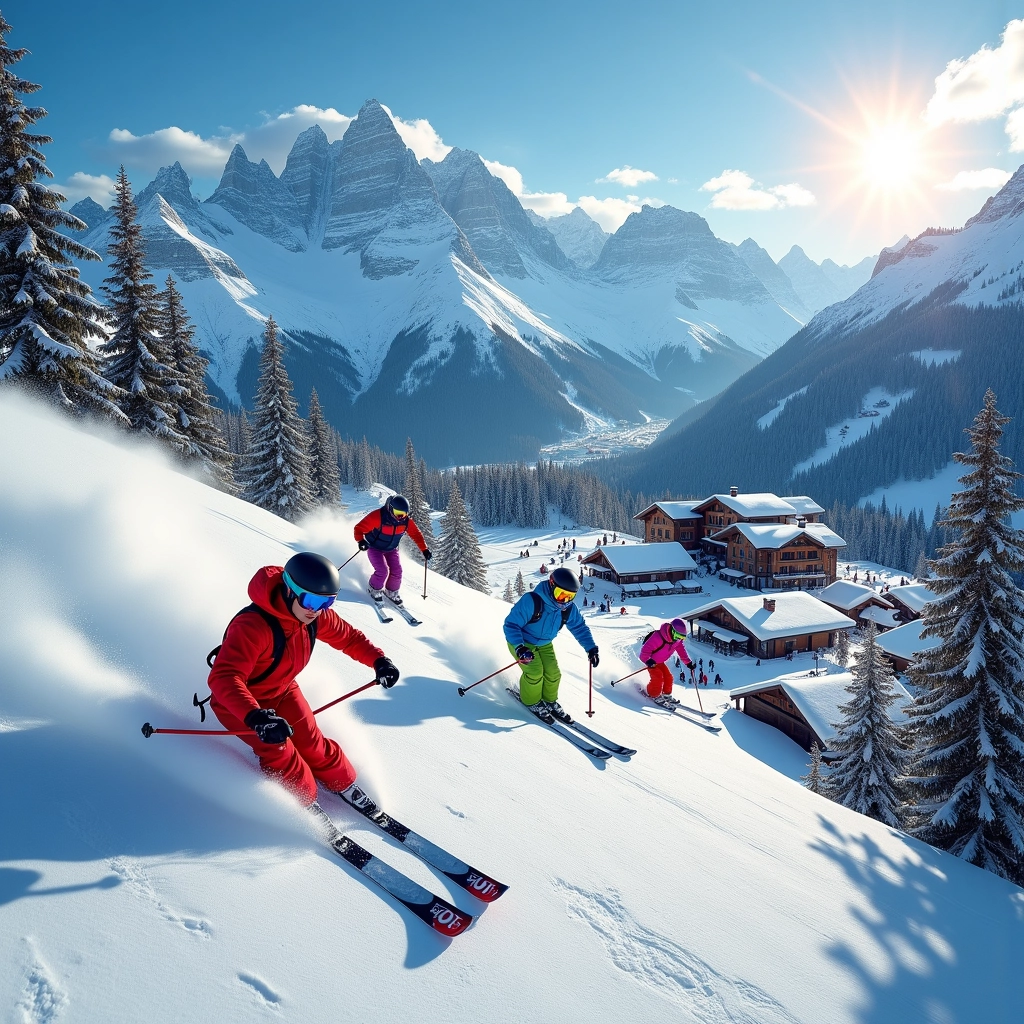 destinations to go skiing